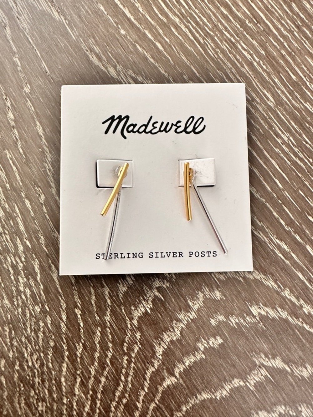 Madewell Silver & Gold Earrings
